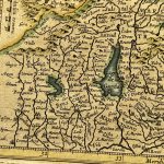 Mapa antiguo de Italia