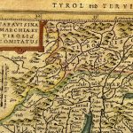 Mapa antiguo de Italia