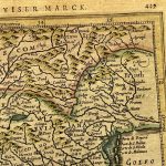 Mapa antiguo de Italia