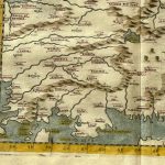 Mapa antiguo de Turquía