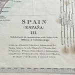 Mapa antiguo de España