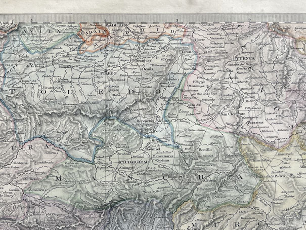 Mapa antiguo de España