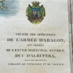 Mapa antiguo de España Aragón