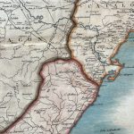 Mapa antiguo de España Aragón