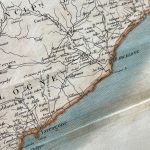 Mapa antiguo de España Aragón