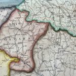 Mapa antiguo de España Aragón