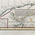 Mapa antiguo de España y Portugal