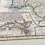 Mapa antiguo de España y Portugal