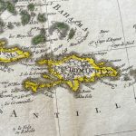 Mapa antiguo del Caribe