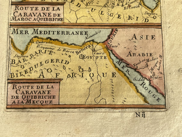 Mapa antiguo de África