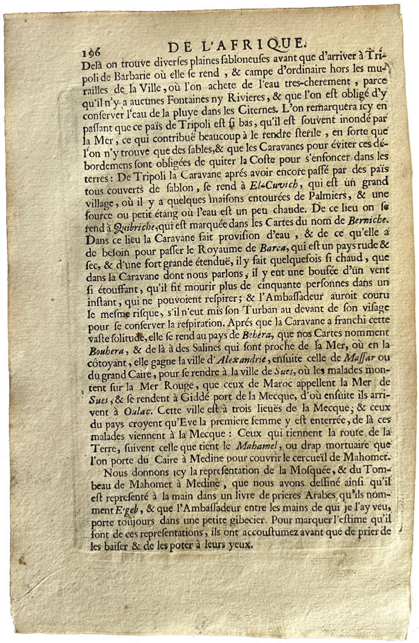 Mapa antiguo de África